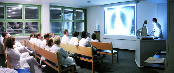 Röntgendemonstrationsraum Röntgenkabinett
